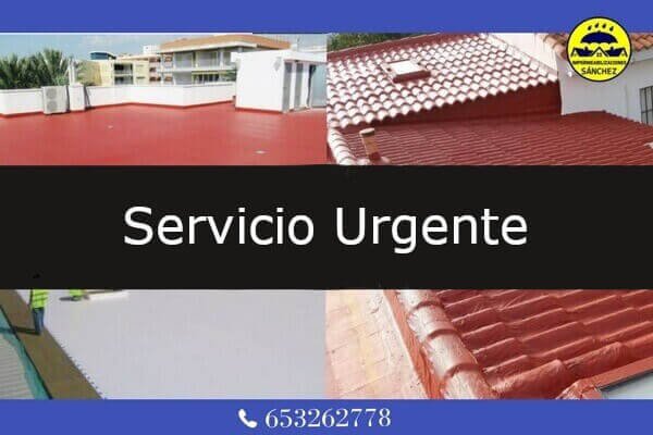 Servicio urgente impermeabilizaciones Sevilla